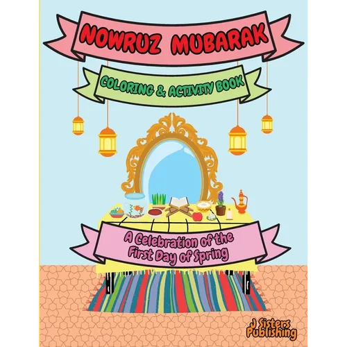 Nowruz Mubarak Coloring & Activity Book - Paperback