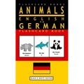 Animals - English to German Flashcard Book: Black and White Edition - Paperback