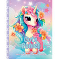 Cute Ponies A Children's Unicorn Coloring Book - Paperback