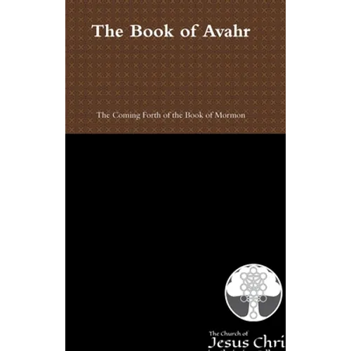 The Book of Avahr - Hardcover