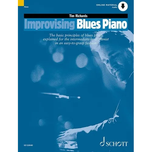Improvising Blues Piano - Paperback