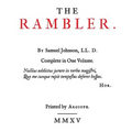 The Rambler - Paperback