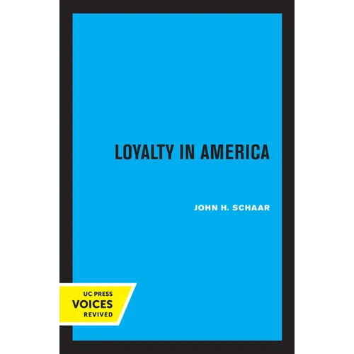 Loyalty in America - Paperback