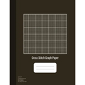 Cross Stitch Graph Paper: 14 Lines Per Inch, Graph Paper for Embroidery and Needlework, 8.5''x11'', 100 Sheets, Bronze Cover - Paperback