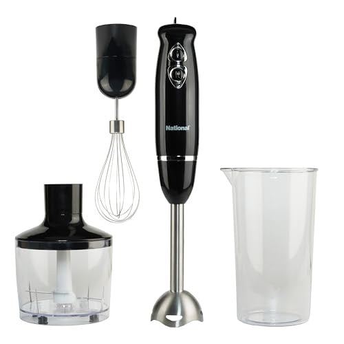 National 4in1 Hand Blender Black