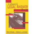 The Library's Legal Answer Book - Paperback