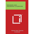 Solomon and Solomonic Literature - Paperback