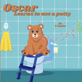 Oscar Learns to use a potty: A Fun and Friendly Guide to Growing Up! A Playful Journey to Potty Training Success for Little Learners - Paperback