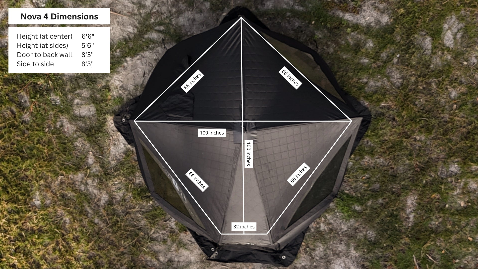 Nova 4 Sauna Tent Elite Experience Package (4-person)