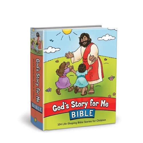 God's Story for Me Bible: 104 Life-Shaping Bible Stories for Children - Hardcover