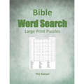 Bible Word Search: Large Print Puzzles - Paperback