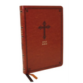 Kjv, Thinline Bible, Leathersoft, Brown, Red Letter Edition, Comfort Print - Imitation Leather