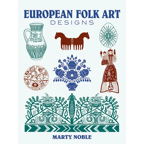 European Folk Art Designs - Paperback