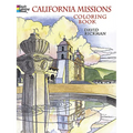 California Missions Coloring Book - Paperback