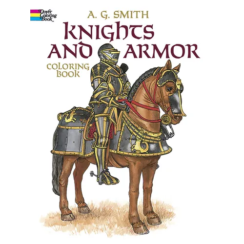 Knights and Armor Coloring Book - Paperback
