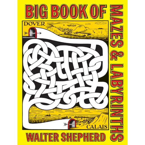 Big Book of Mazes and Labyrinths - Paperback