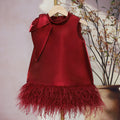 Summer New Patchwork Mesh Girls' Dress