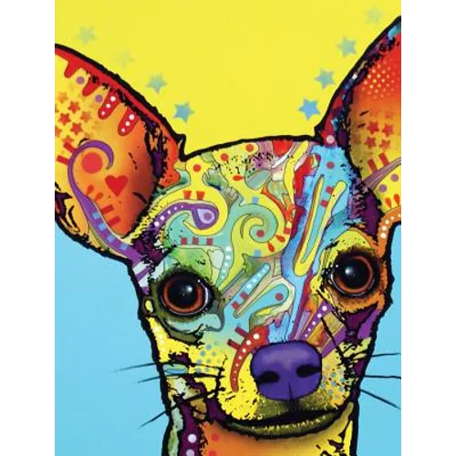 Dean Russo Chihuahua Journal: Lined Journal - Hardcover