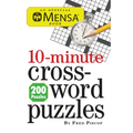 Mensa 10-Minute Crossword Puzzles - Paperback