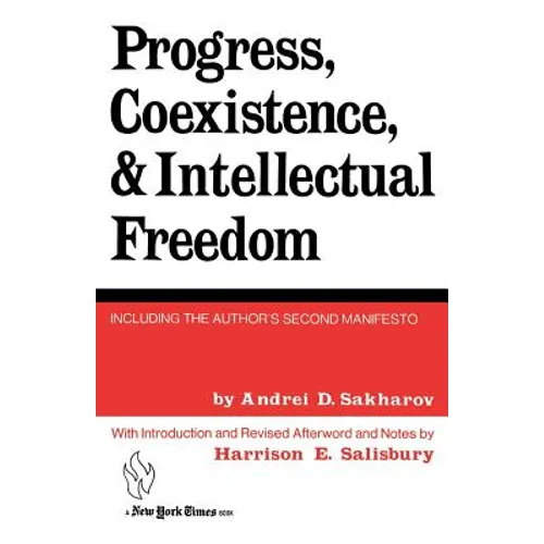 Progress, Coexistence, and Intellectual Freedom - Paperback
