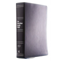 Nkjv, Wiersbe Study Bible, Leathersoft, Black, Comfort Print: Be Transformed by the Power of God's Word - Imitation Leather
