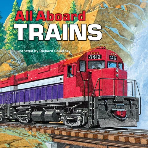 All Aboard Trains - Paperback