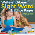 Write-and-Learn Sight Word Practice Pages Reading & Phonics Teaching Materials - Paperback
