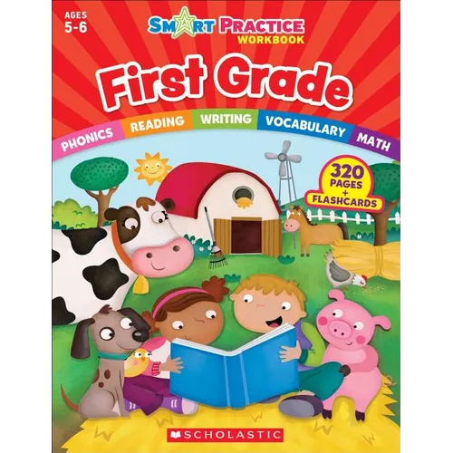 Smart Prac Workbk 1st Grade - Paperback