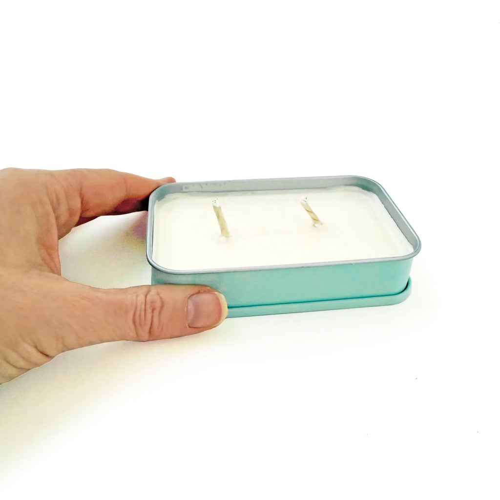 Tomato Vine Sardine Tin Soy Candle