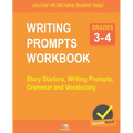 Writing Prompts - Grades 3-4: Story Starters, Writing Prompts, Grammar and Vocabulary - Paperback