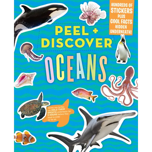 Peel + Discover: Oceans - Paperback