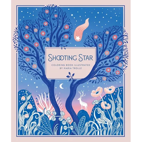 Shooting Star: Hardcover Adult Coloring Book Featuring Thick, High-Quality Paper - Hardcover