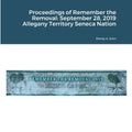 Proceedings of Remember the Removal: September 28, 2019 Allegany Territory Seneca Nation - Paperback