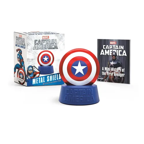 Marvel: Captain America Metal Shield: With Vibranium Sound Effect - Paperback