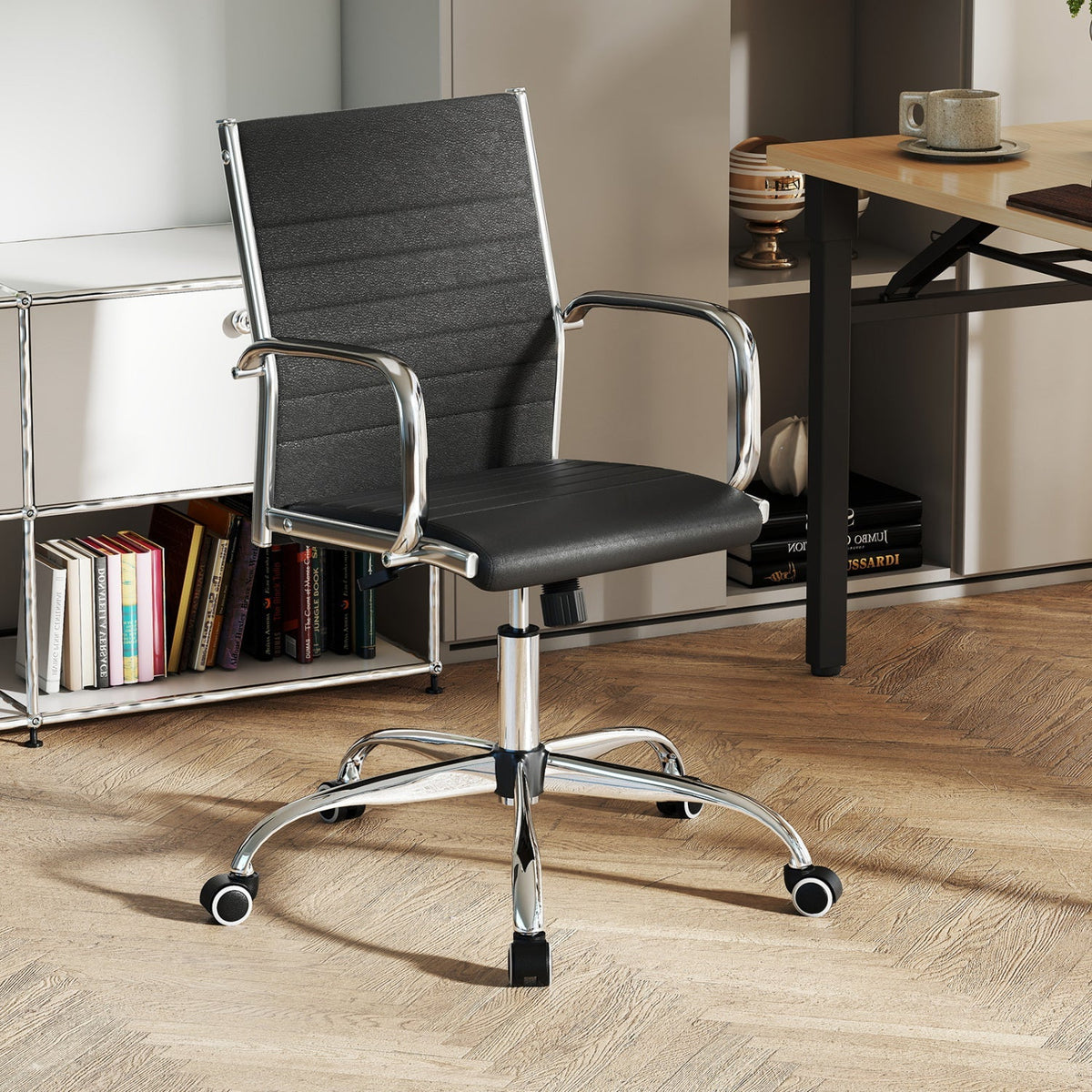 Height Adjustable Office Chair with Rocking Backrest