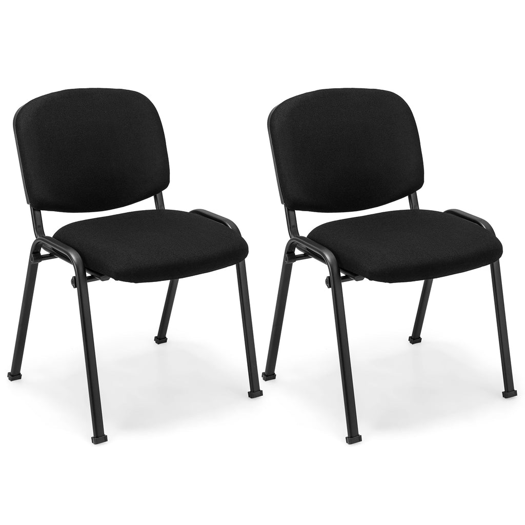 Office Chair with Metal Frame and Padded Cushions for Conference Room