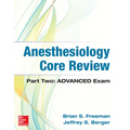 Anesthesiology Core Review: Part Two Advanced Exam - Paperback