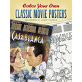 Color Your Own Classic Movie Posters - Paperback