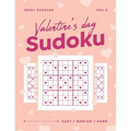 Valentine's Day Sudoku vol.4: 1000+ Easy Medium Hard Sudoku Puzzle Book For Adults - Valentine Gift For Her or Him - Paperback
