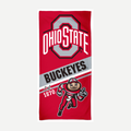 Ohio State Buckeyes Velour Beach Towel