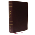 NKJV Study Bible, Bonded Leather, Burgundy, Full-Color, Thumb Indexed, Comfort Print: The Complete Resource for Studying God's Word - Bonded Leather