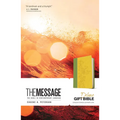 Message Deluxe Gift Bible: The Bible in Contemporary Language - Imitation Leather