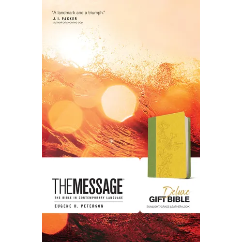 Message Deluxe Gift Bible: The Bible in Contemporary Language - Imitation Leather