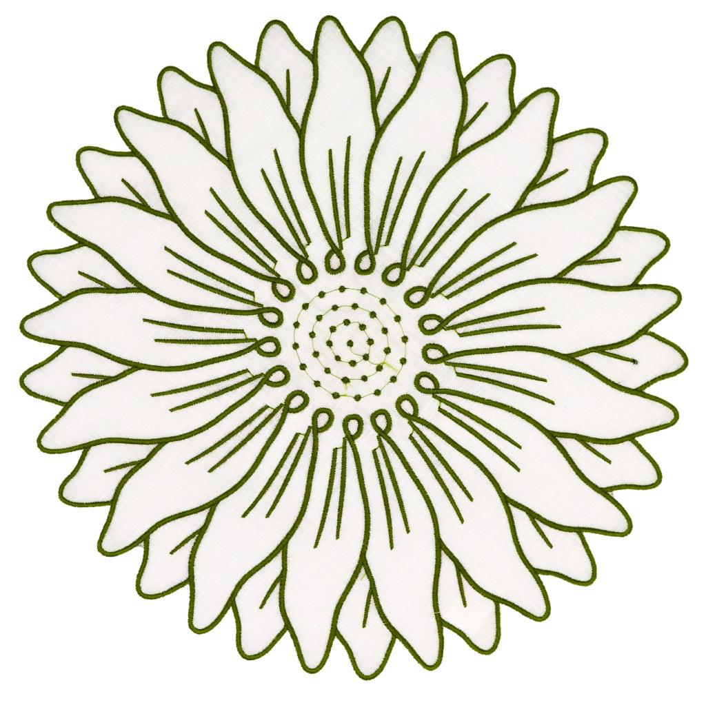 Olive Bloom Placemat - Case of 12 Placemats