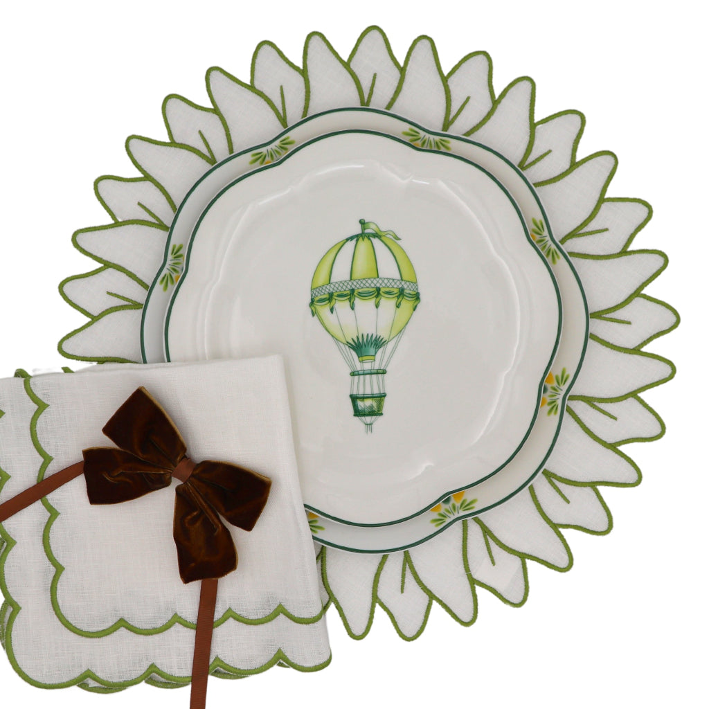 Olive Bloom Placemat - Set of 4