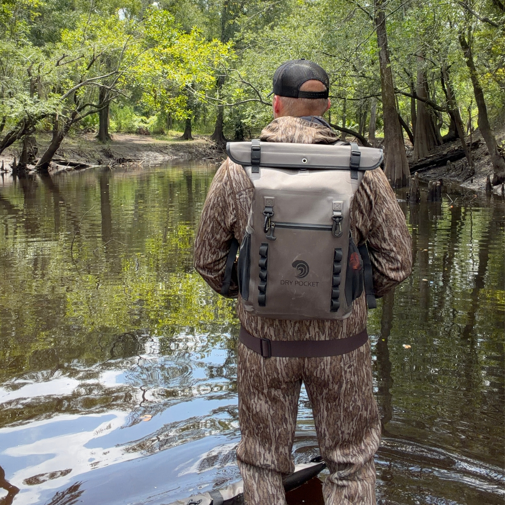 [SHIPS 1st WEEK OF SEPTEMBER] Waterproof Floating Backpack Dry Bag - Olive Night