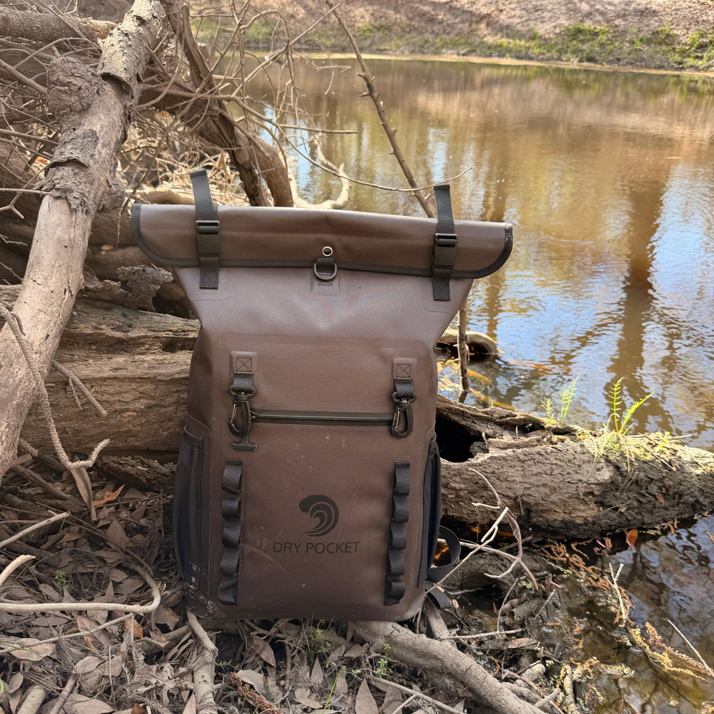 [SHIPS 1st WEEK OF SEPTEMBER] Waterproof Floating Backpack Dry Bag - Olive Night