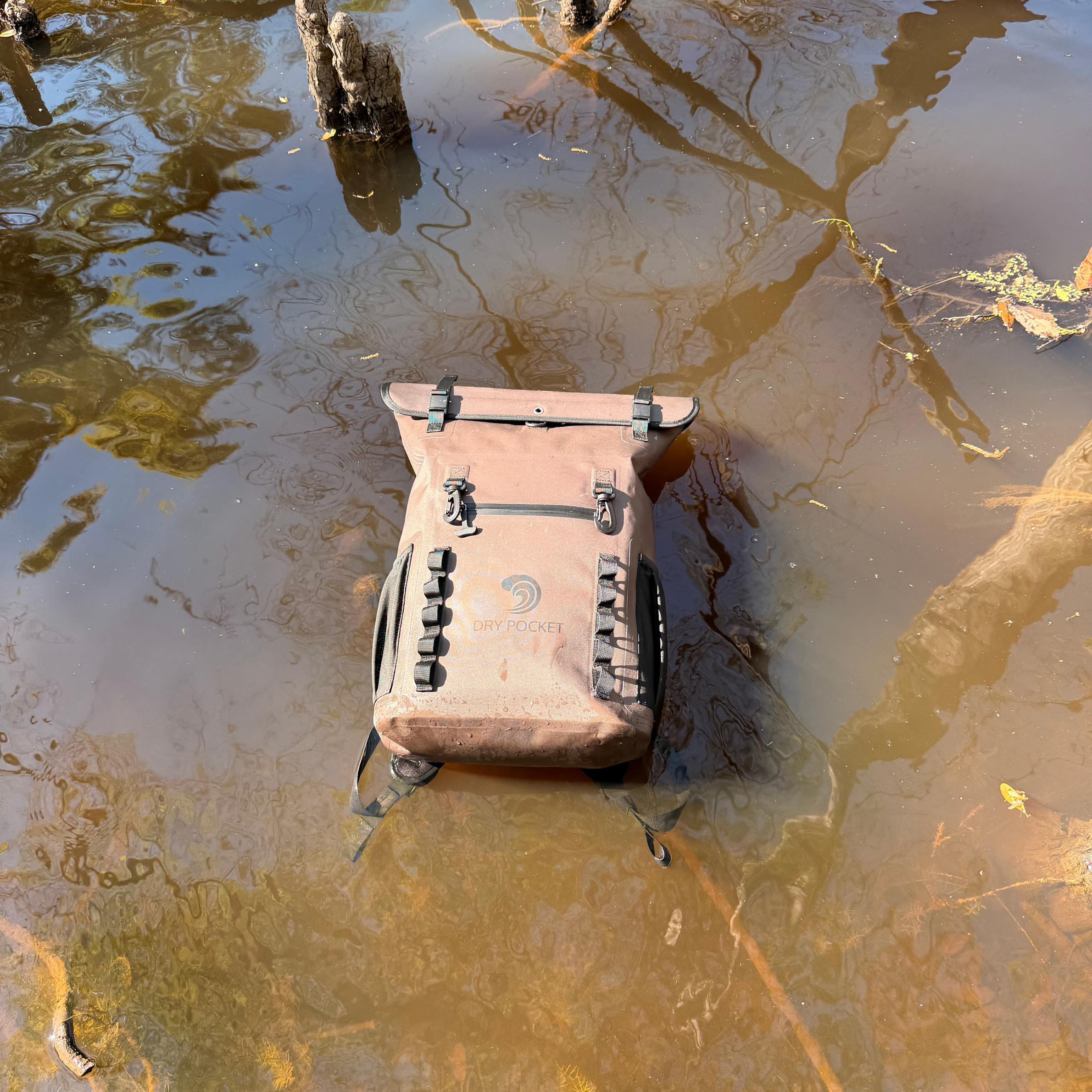 [SHIPS 1st WEEK OF SEPTEMBER] Waterproof Floating Backpack Dry Bag - Olive Night