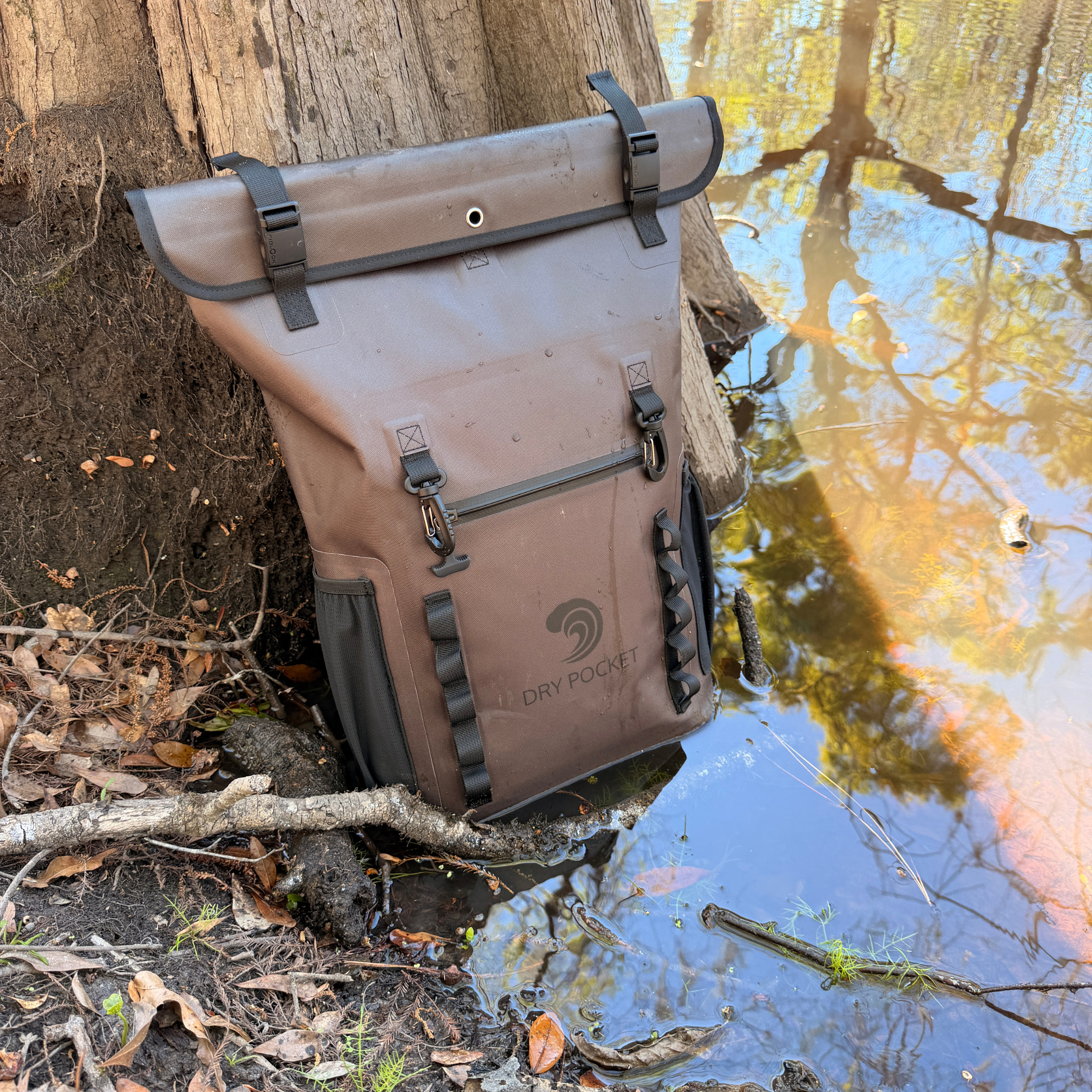 [SHIPS 1st WEEK OF SEPTEMBER] Waterproof Floating Backpack Dry Bag - Olive Night
