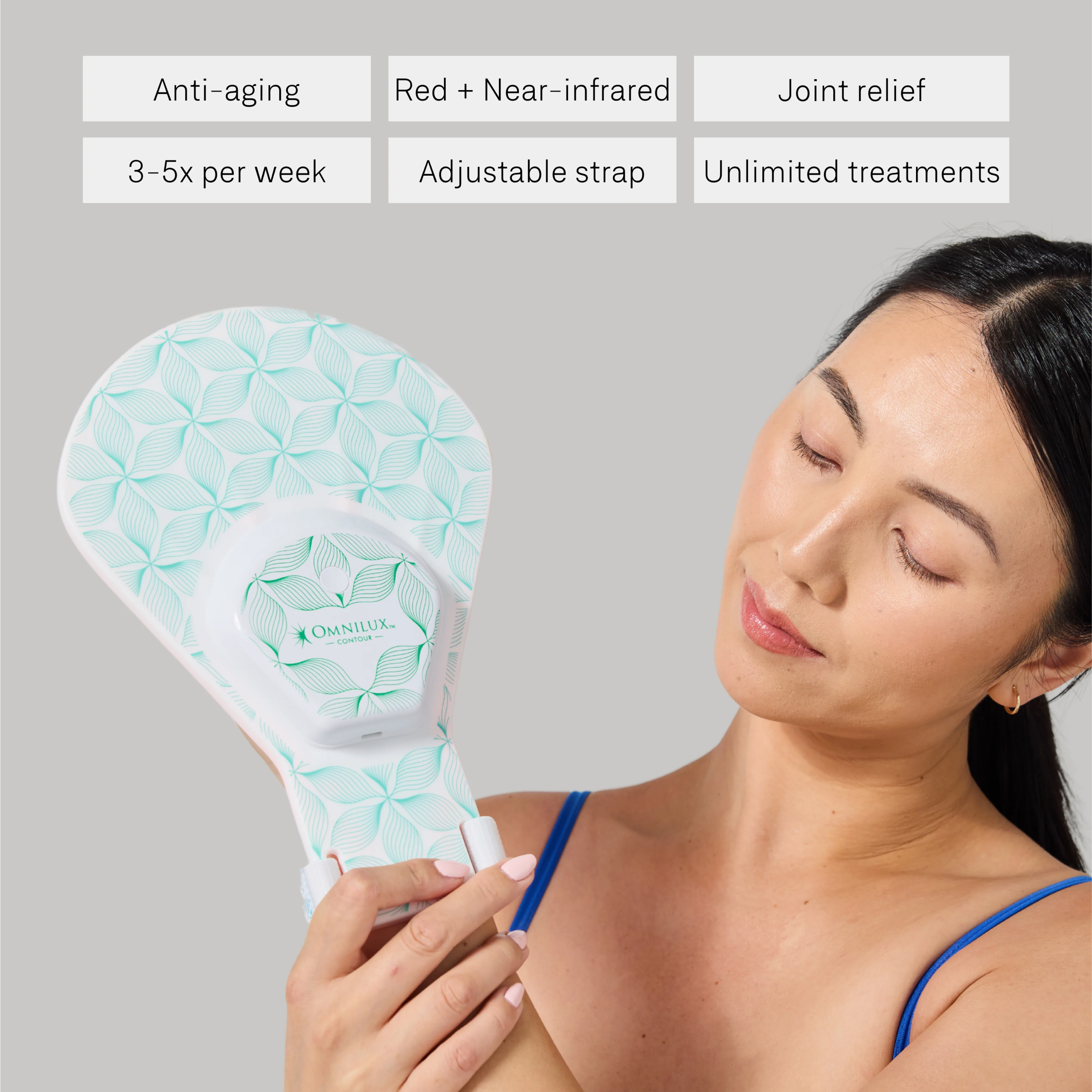 Omnilux Men + Neck & Décolleté + Contour Glove